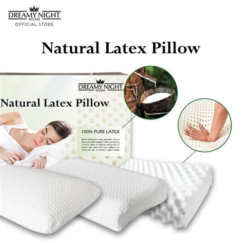 Natural Latex Pillow Standardcontourmassage Comfort Bay