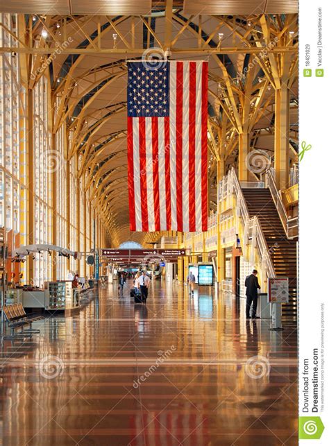 Ronald Reagan Washington National Airport Editorial Stock Image Image