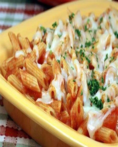 Gratin de pâtes à la tomate pour 4 personnes