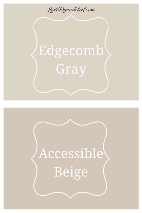 Benjamin Moore Edgecomb Gray Paint Color Love Remodeled