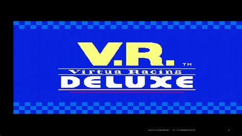 Virtua Racing Deluxe 1994 Sega 32x Gameplay Megadrivegenesis