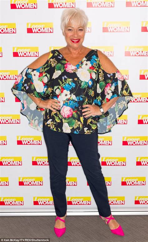 Denise Welch Returns To Loose Women After 5 Years Daily Mail Online