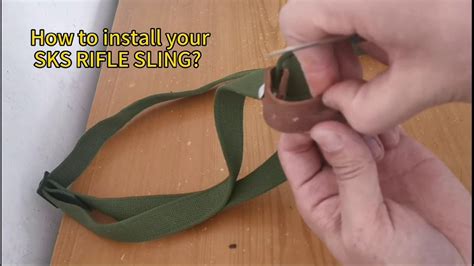 How To Install Sks Rifle Sling Here Is One Tip Youtube