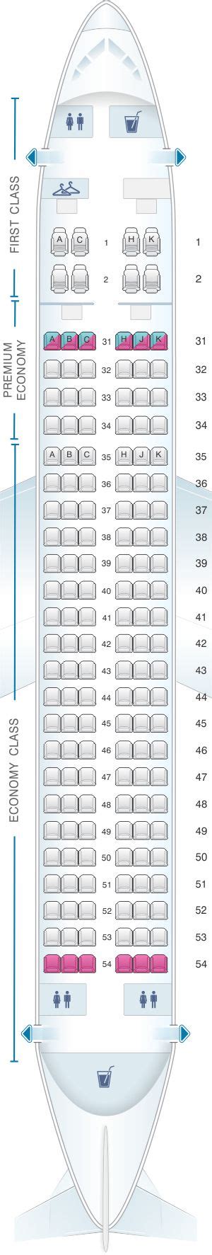 Seat Map China Southern Airlines Airbus A320