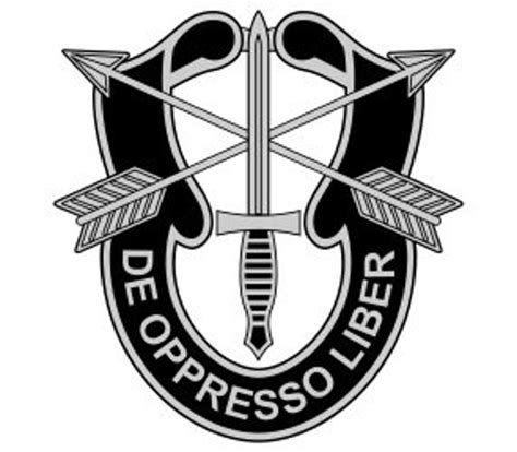 Us Army Unit Crest Special Forces Vector Files Dxf Eps Svg Ai Etsy