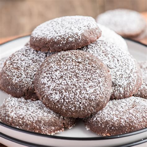 Soft Dark Chocolate Sugar Cookies Recipe An Italian In My Kitchen