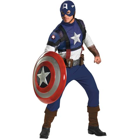 Avenger Captain America Costume For Adults Captain America Costume