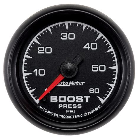 Autometer Boost Gauge 2 116 60psi Mechanical Es