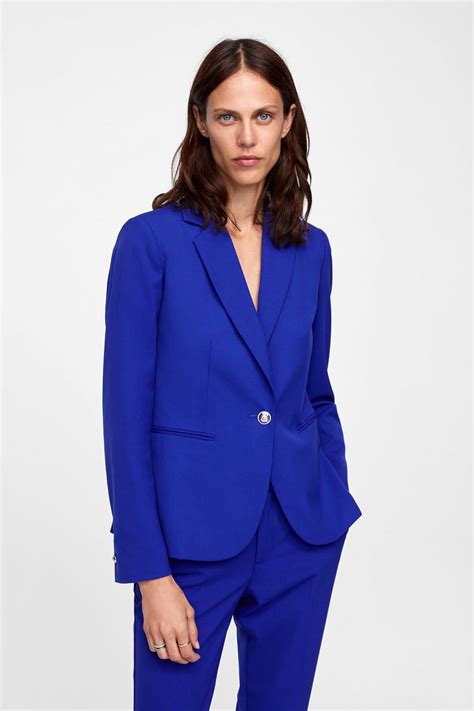 Fashion Addict Cobalt Blue Bonprix Work Suit Blue Blazer Outfit