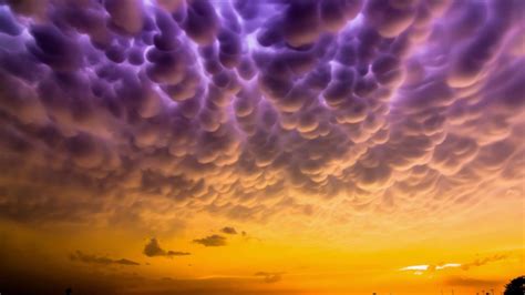 Mammatus Clouds 10 Strange Weather Phenomena On Sky Youtube