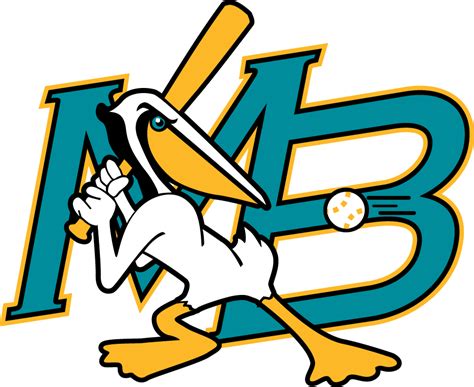 The pelicans compete in the national basketball. Myrtle Beach Pelicans Primary Logo - Carolina League (CRL ...