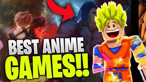 10 Of The Best Anime Roblox Games Youtube