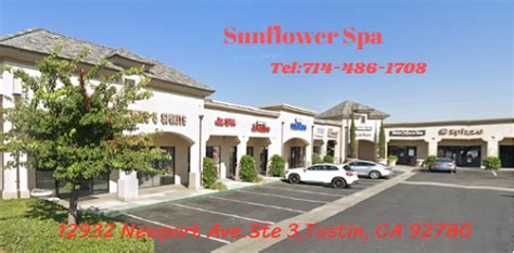 Sunflower Spa Spa Massage In Tustin Call Us To Make An Appointment