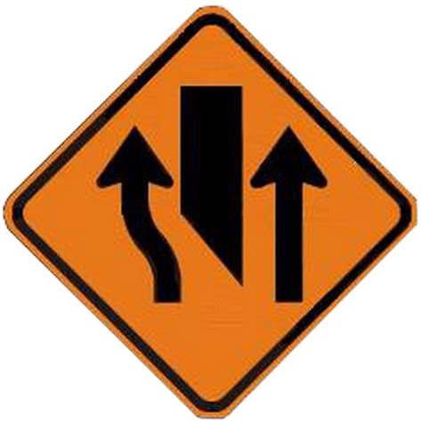 Center Lane Closed Symbol Traffic Signs Road Signs And More From