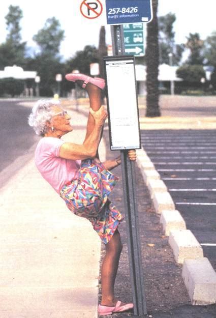 Flexible Funny Grandma Hilarious Old Lady Image 417497 On