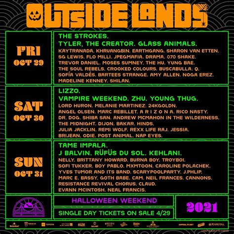 2021 Outside Lands Music Festival Beyond The Stage Magazine