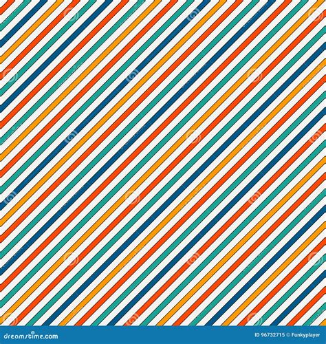 Vivid Colors Diagonal Stripes Abstract Background Thin Slanting Line