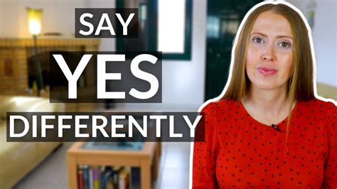 33 Different Ways To Say Yes In English Youtube