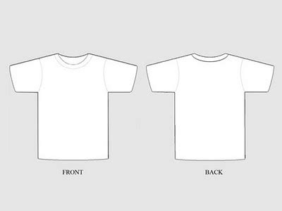 Download 25 Template T-shirt Gratis untuk Preview Desain Kaos | Belajar CorelDRAW
