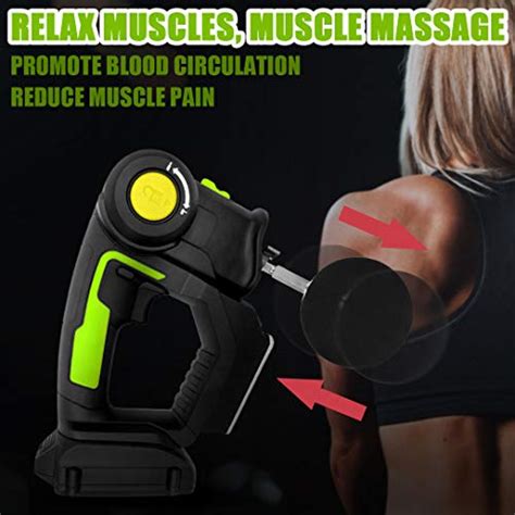 Massage Gun Heads Jigsaw Massage Adapter Bits Muscle Massage Gun Heads 6 Piece Bit Sets