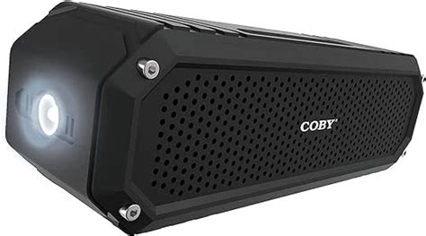 Coby Rugged Water Resistant Bluetooth Speaker Black Amazonca