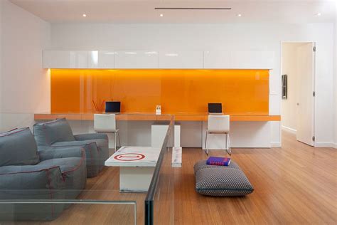 Hot Trend 25 Vibrant Home Offices With Bold Orange Brilliance