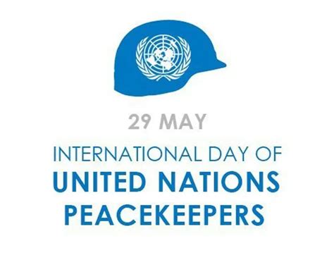 Intl Day Of Un Peacekeepers Observed
