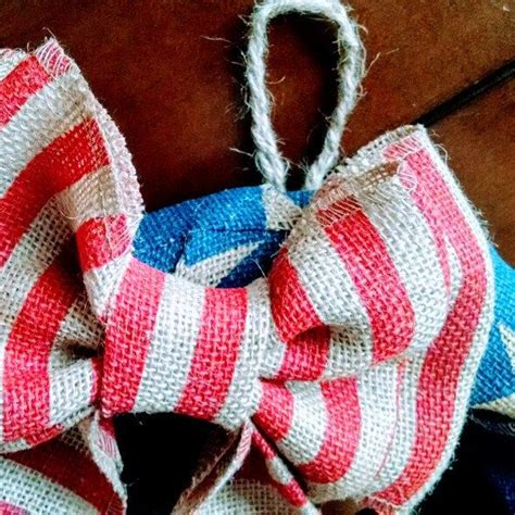 Did you scroll all this way to get facts about burlap bolt? New Patriotic Burlap Wreath, simple yet bold! (With images ...