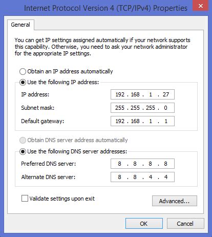 How to learn your ipv4 or ipv6 address in windows 7, windows 8.1 or windows 10. windows 8 - Assign the static ip-address to my wireless ...