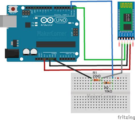 Maker Corner Arduino Two Way Bluetooth With Hc 05 Module