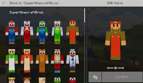 Super Minecraft Bros Skin Pack Update 12 Minecraft