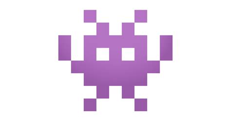 Alien Monster Emoji Space Invader Emoji