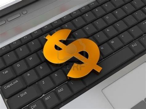 How to type euro/pound sterling sign on us laptop keyboard. 4693132-3d-illustration-of-golden-dollar-sign-on-laptop ...