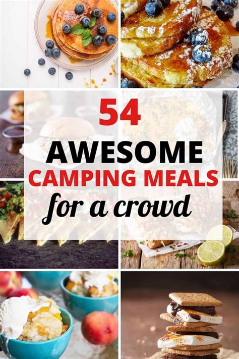 54 Best Easy Camping Meals For Large Groups The Roving Foleys In