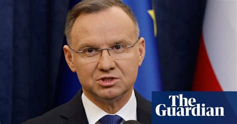 poland s president says he will not rest until ex interior minister and deputy freed from prison