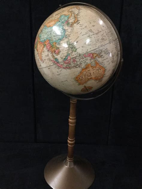 Vintage Replogle 12 Inch Diameter Globe World Classic Seri