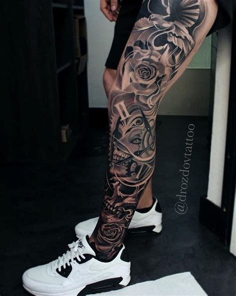 60 Incredible Leg Tattoos Cuded Full Leg Tattoos Leg Tattoos Women Leg Sleeve Tattoo