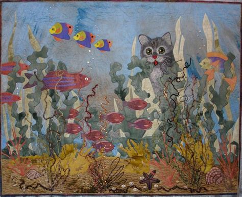 I venture, therefore, to propose that a small bell be procured, and attached by a ribbon round the neck of the cat. 17 Best images about Animal quilts on Pinterest | Quilt ...