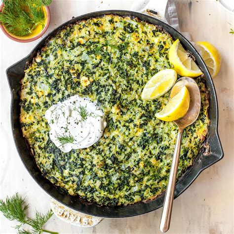 Spinach Feta And Rice Casserole Recipe Eatingwell
