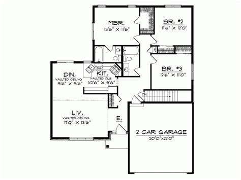 one story modern house floor plans 6 pictures easyhomeplan