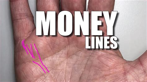 Money manage line in the palm, there usually exist a horizontal line which is parallel with and above the heart line. MONEY LINES FEMALE HAND | Palmistry - YouTube