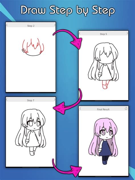 How To Draw Gacha Life Characters Step By Step How To Draw Gacha Life