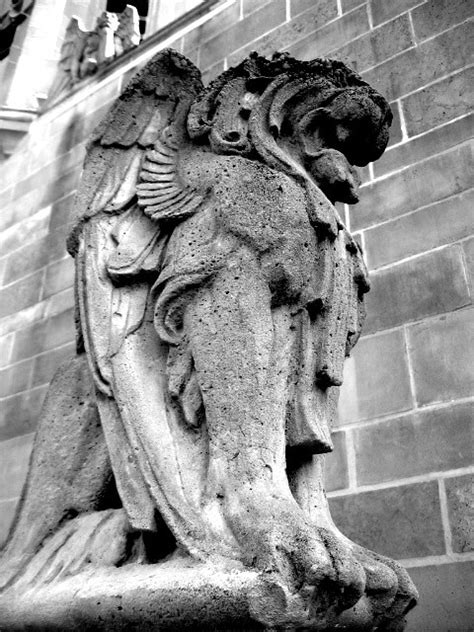 Winged Lion Of Babylon ~ Gargoyle Taken At Bethesda By The Flickr