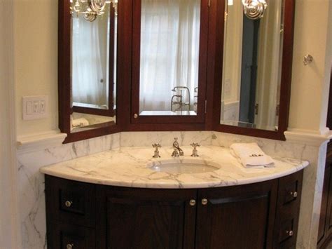 A corner bathroom vanity is a small bathroom vanity that fits snugly in a corner of your bathroom. Bathroom Vanities & Sink Consoles - Bathroom Cabinets ...