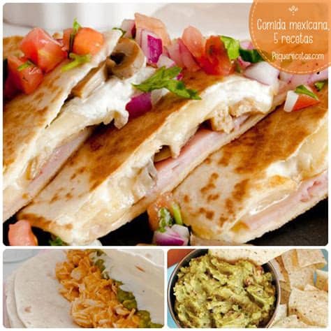Las recetas estan divididas por categorias como podeis ver estructurado en la web y principalmente os vamos a recomendar las recetas de ensaladas, pulpo. Comida mexicana, 7 recetas tradicionales | PequeRecetas