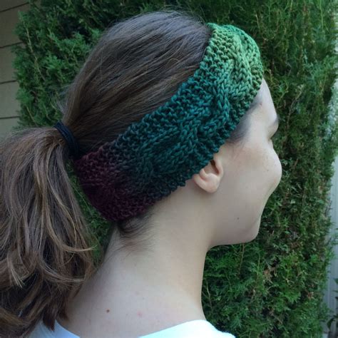 Easy Ombre Headband Free Knitting Pattern — Blognobleknits Knitting