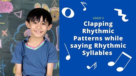 Clapping Rhythmic Patterns While Saying Rhythmic Syllables Youtube