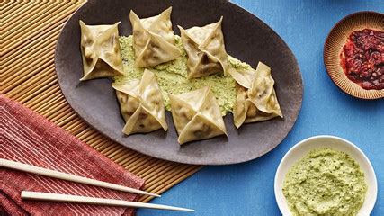 In addition, wonton wrappers usually have eggs added to make the dough giving it a yellow tint and are thinner, while dumpling wrappers are thicker and no eggs are added to the dough. Uses for Wonton Wrappers - Wonton Recipes