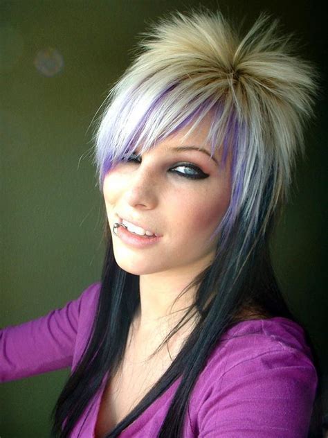 coupe de cheveux femme long emo