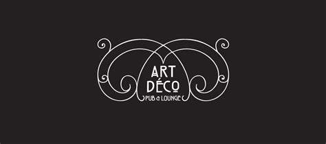 The edges of the letters are radically extended to give the font the art deco's style. Art Déco | Art deco logo, Art deco, Art deco fashion